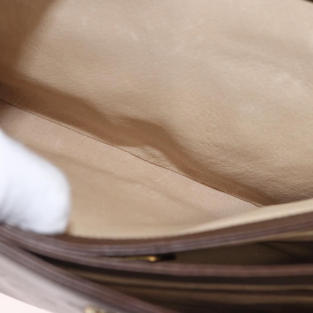 Gucci Vintage Leather, Brown, Leather, Tote Bag