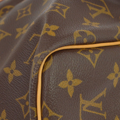 Louis Vuitton Keepall Bandouliere Monogram Canvas, Brown, Canvas, Travel Bag