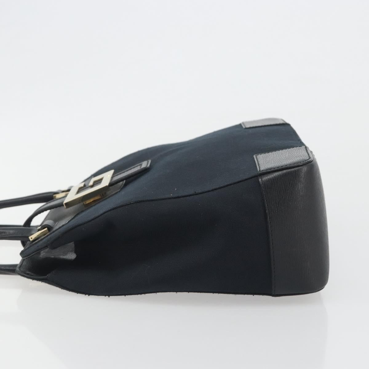 Gucci Vintage G Hobo GG Canvas and Leather, Black, Canvas, Shoulder Bag