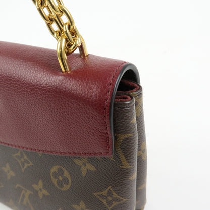 Louis Vuitton Saint Placide Monogram Canvas and Leather, Brown, Canvas, Handbag