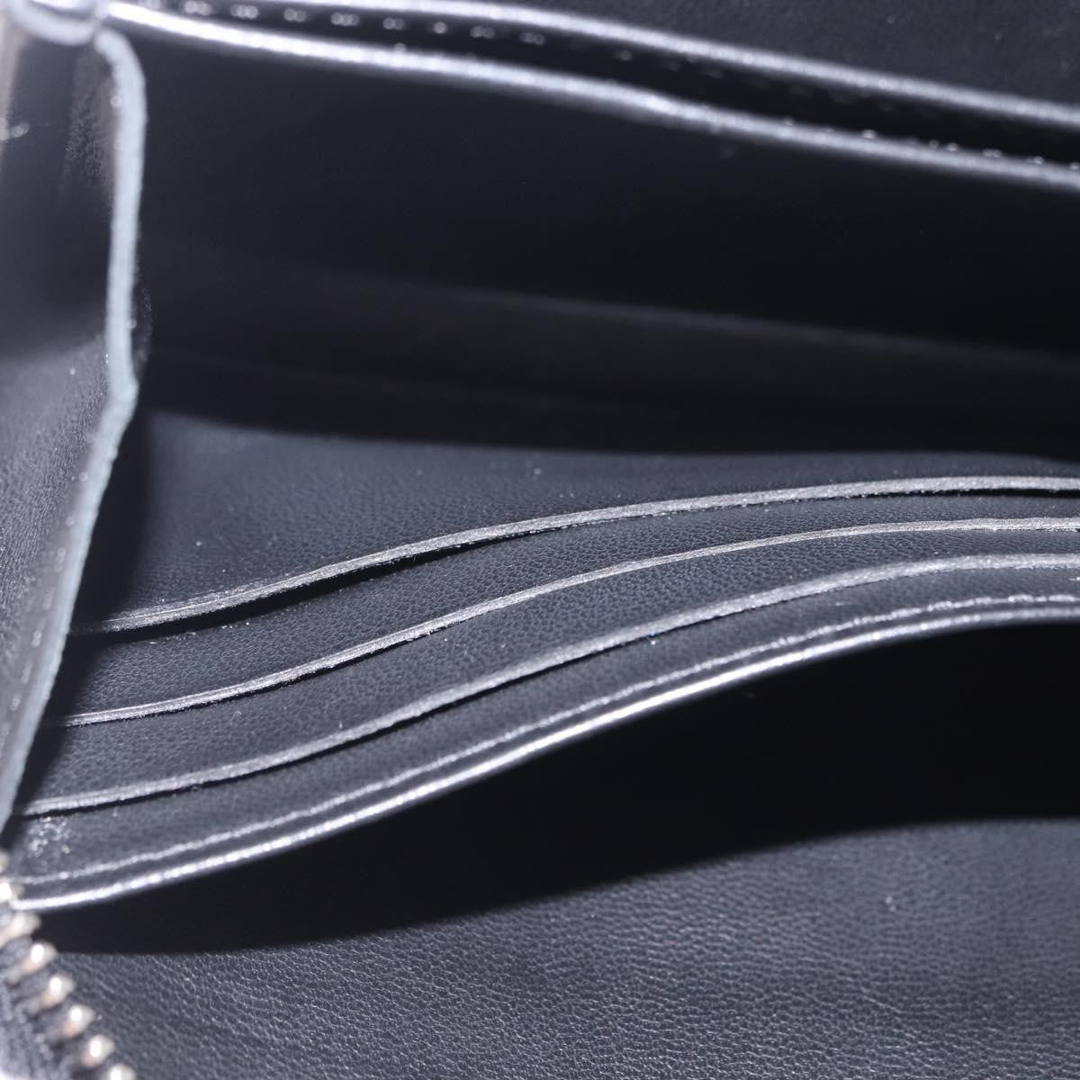 Louis Vuitton Zippy Mahina Leather, Black, Leather, Wallet
