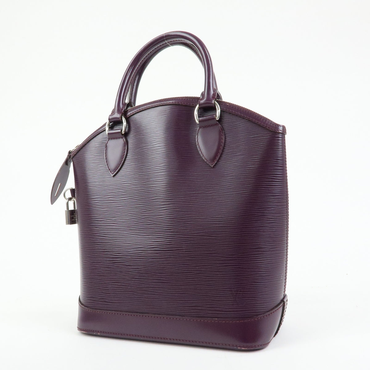 Louis Vuitton Lockit Epi Leather, Purple, Leather, Handbag