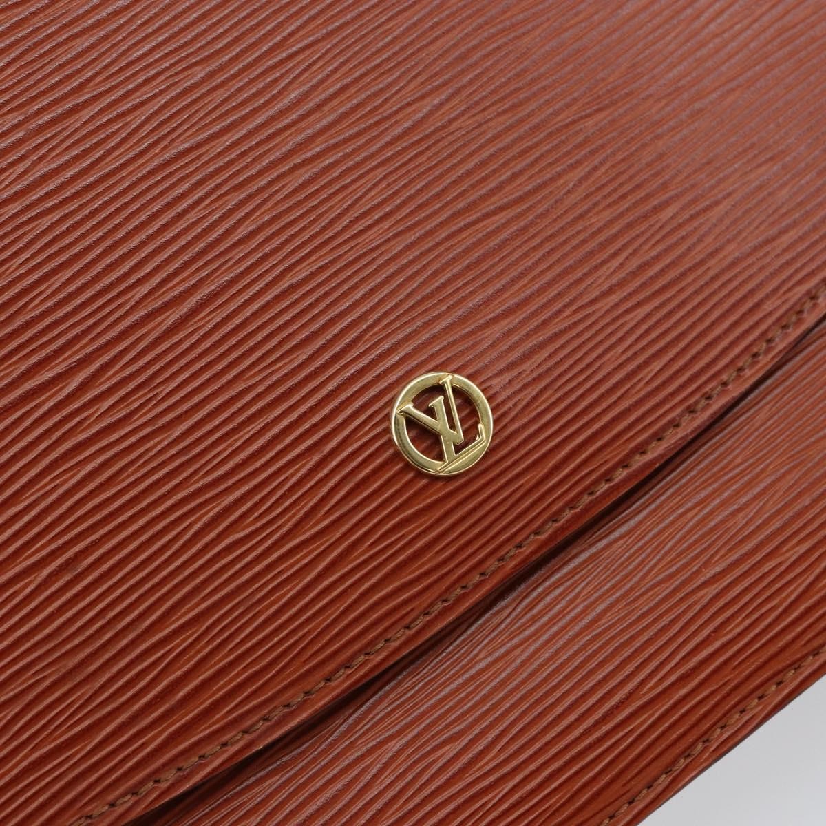 Louis Vuitton Grenelle Epi Leather, Brown, Leather, Shoulder Bag