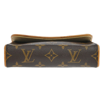 Louis Vuitton Florentine Canvas, Brown, Canvas, Clutch
