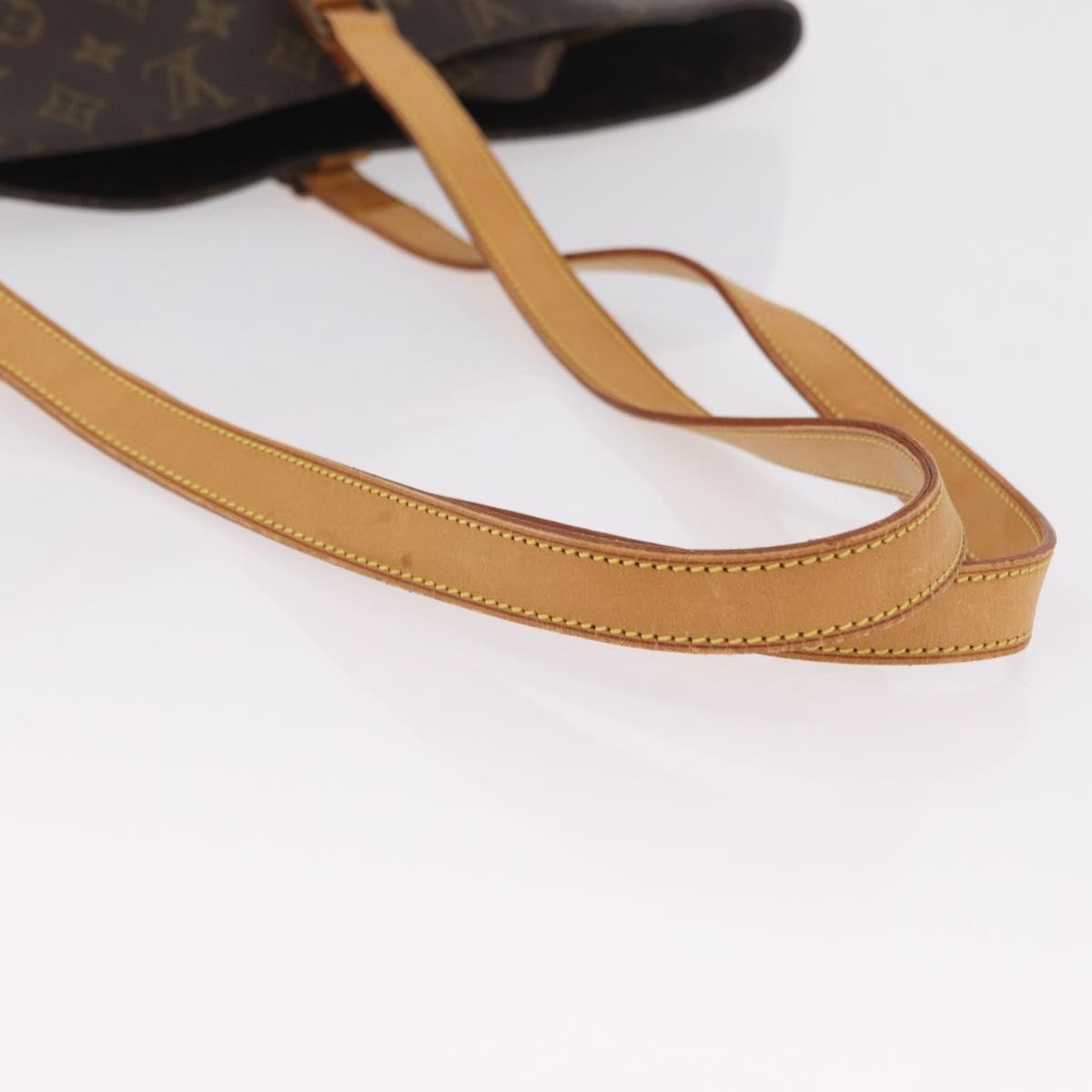 Louis Vuitton Shopping Sac Monogram Canvas, Brown, Canvas, Handbag