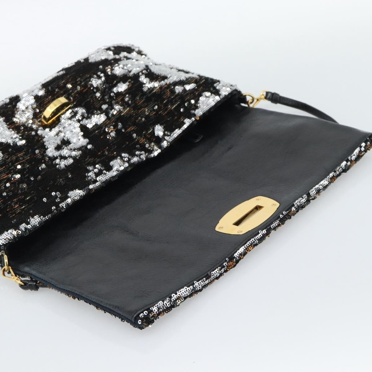 Miu Miu Belted Flap Turnlock Messenger Sequin Embellished Leather, Multicolour, Canvas, Crossbody Bag