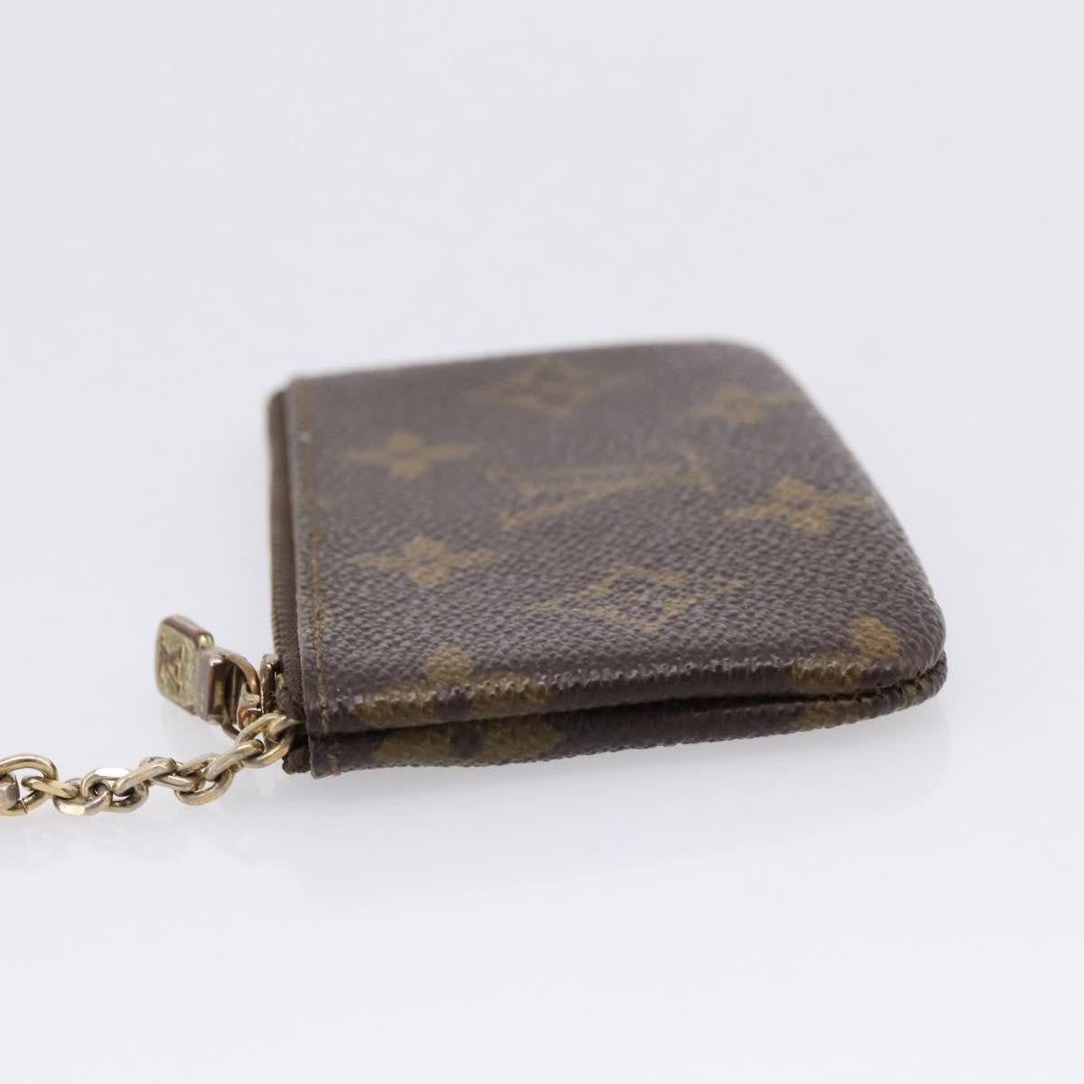 Louis Vuitton Pochette Clés Monogram Canvas, Brown, Canvas, Wallet