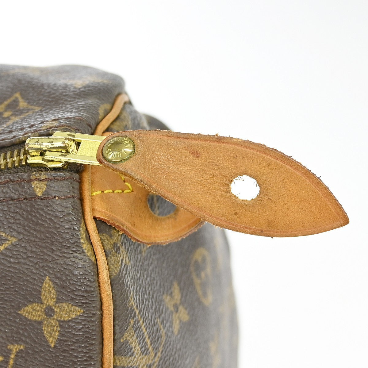 Louis Vuitton Speedy Monogram Canvas, Brown, Canvas, Handbag