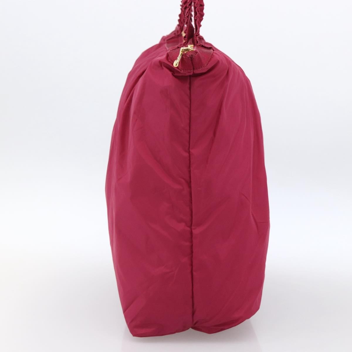 Miu Miu Tote Nylon, Pink, Nylon, Handbag