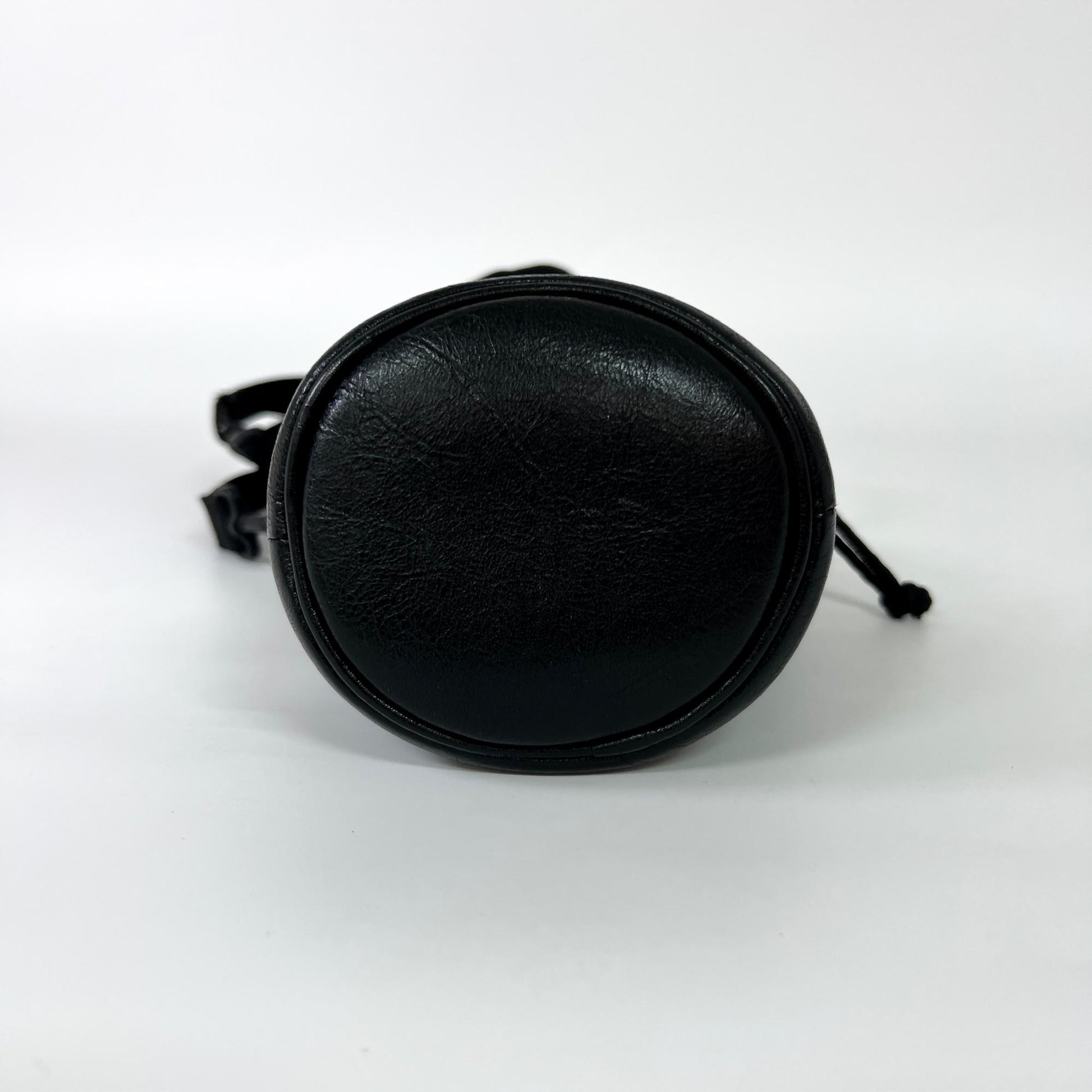 Balenciaga Weekend Bottle Holder Bag Leather, Black, Leather, Shoulder Bag
