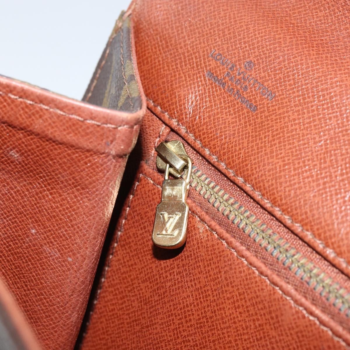 Louis Vuitton Dame Pochette Monogram Canvas, Brown, Canvas, Clutch