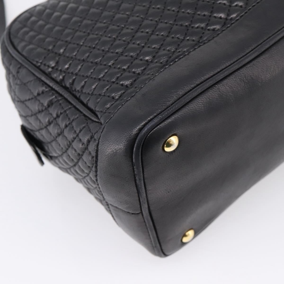 Bally Handbag Leather, Black, Leather, Handbag