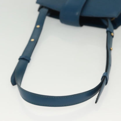 Louis Vuitton Cluny Epi Leather, Blue, Leather, Shoulder Bag