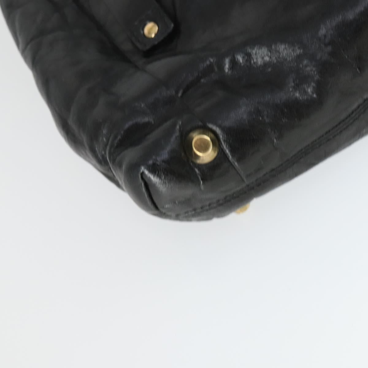 Chloe Victoria Leather, Black, Leather, Handbag
