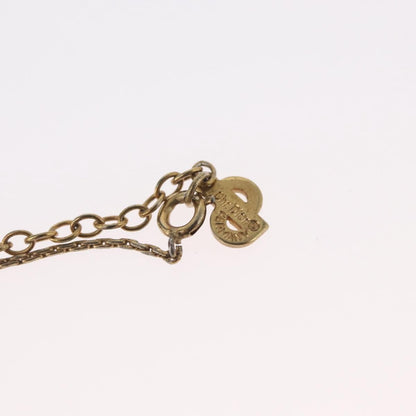 Christian Dior CD Pendant Metal and Crystals, Gold, Metal, Necklace