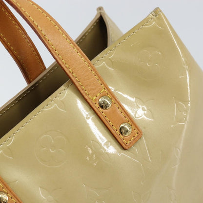 Louis Vuitton Reade Monogram Vernis, Beige, Patent Leather, Handbag