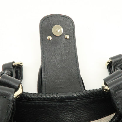 Gucci Marrakech Leather, Black, Leather, Tote Bag