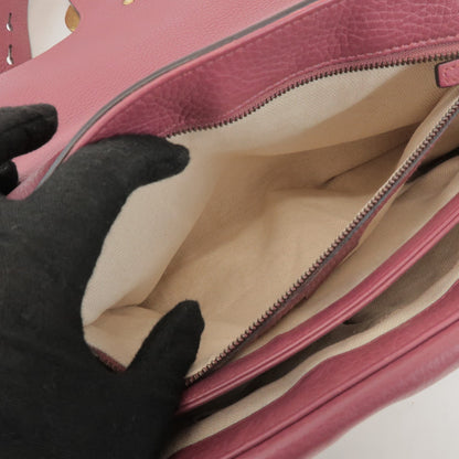 Gucci GG Marmont Leather, Pink, Leather, Shoulder Bag