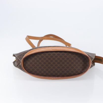 Celine Macadam Canvas and leather, Brown, Canvas, Tote Bag