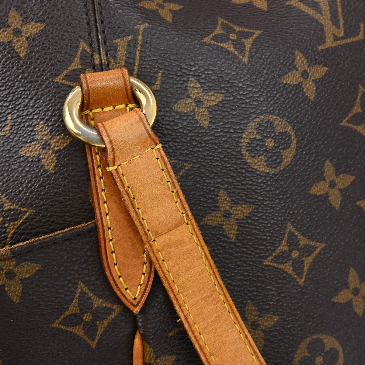Louis Vuitton Totally Monogram, Brown, Canvas, Tote Bag