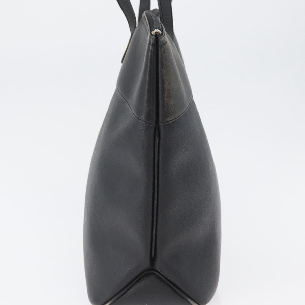Christian Dior Vintage Honeycomb Canvas, Black, PVC, Shoulder Bag
