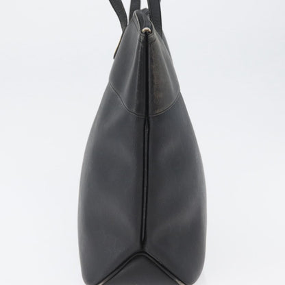 Christian Dior Vintage Honeycomb Canvas, Black, PVC, Shoulder Bag