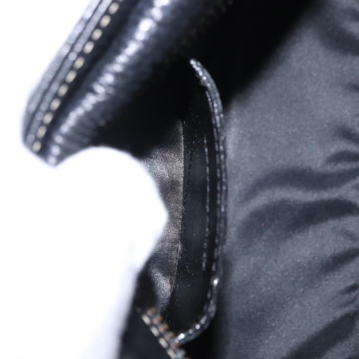 Bally Vintage Leather, Black, Leather, Tote Bag