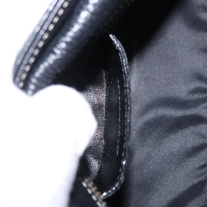 Bally Vintage Leather, Black, Leather, Tote Bag