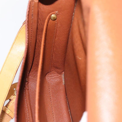 Louis Vuitton Cartouchiere Monogram, Brown, Canvas, Shoulder Bag
