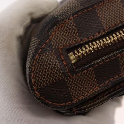 Louis Vuitton Geronimos Waist Damier Ebene, Brown, Canvas, Shoulder Bag