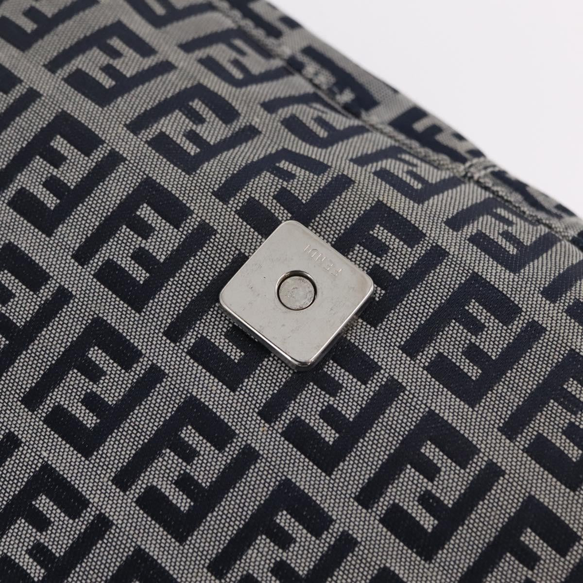 Fendi Fendi mamma baguette Monogram Canvas, Navy, Canvas, Handbag