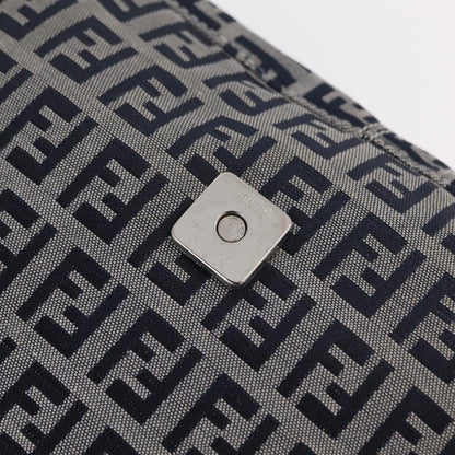 Fendi Fendi mamma baguette Monogram Canvas, Navy, Canvas, Handbag