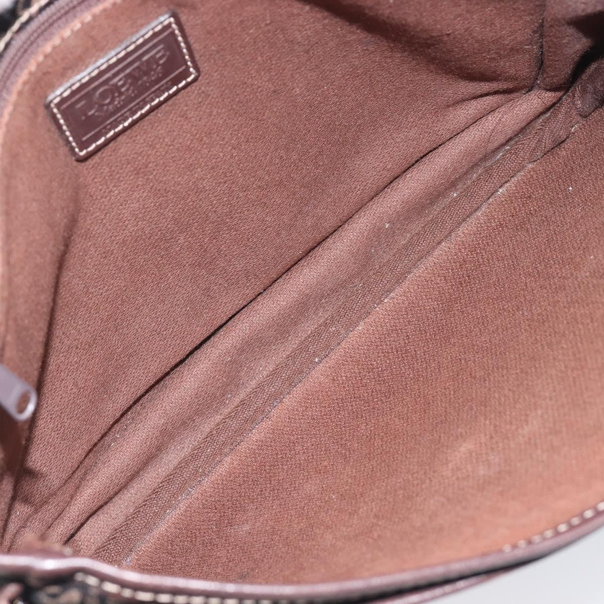 Loewe Shoulder bag Canvas, Brown, Canvas, Shoulder Bag