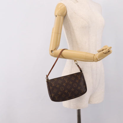 Louis Vuitton Pochette Accessoires NM Monogram Canvas, Brown, Canvas, Clutch