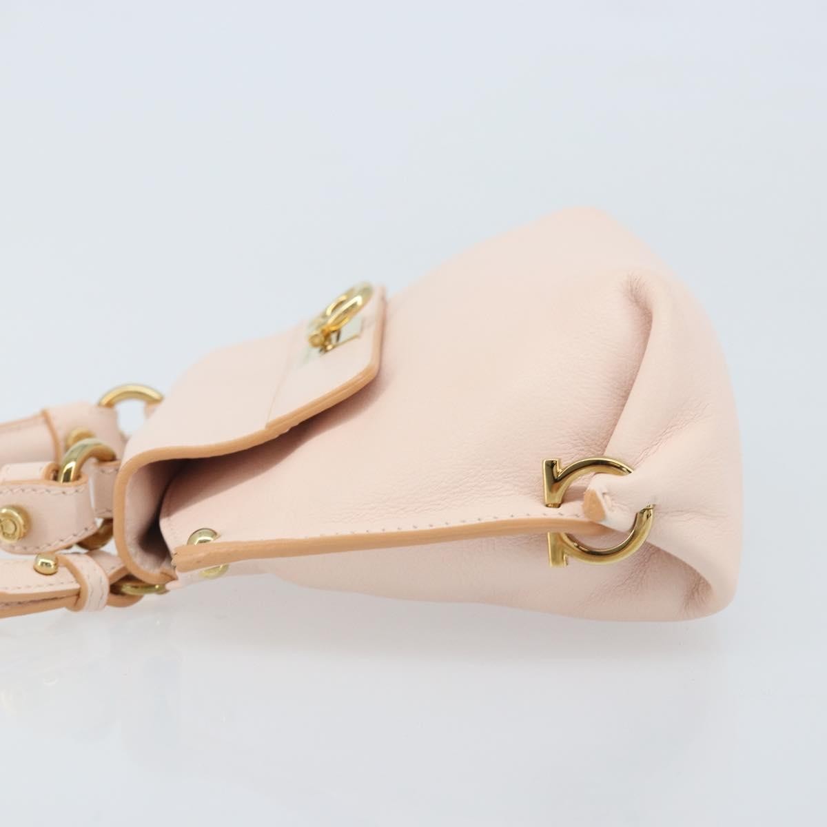 Salvatore Ferragamo Sofia Satchel Leather, Pink, Leather, Handbag