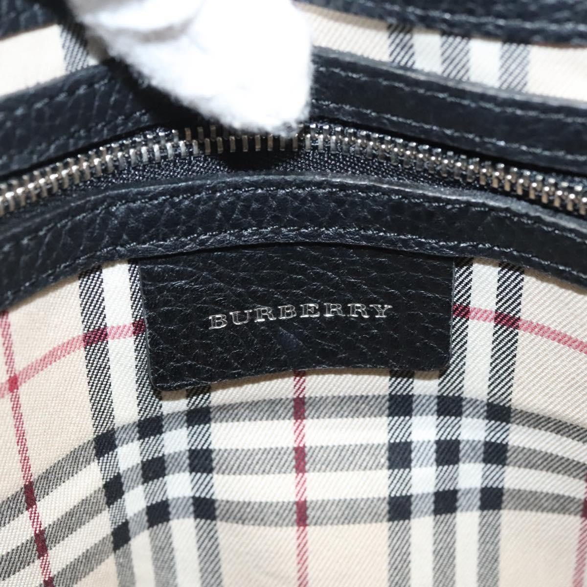 Burberry Vintage Leather, Black, Leather, Handbag
