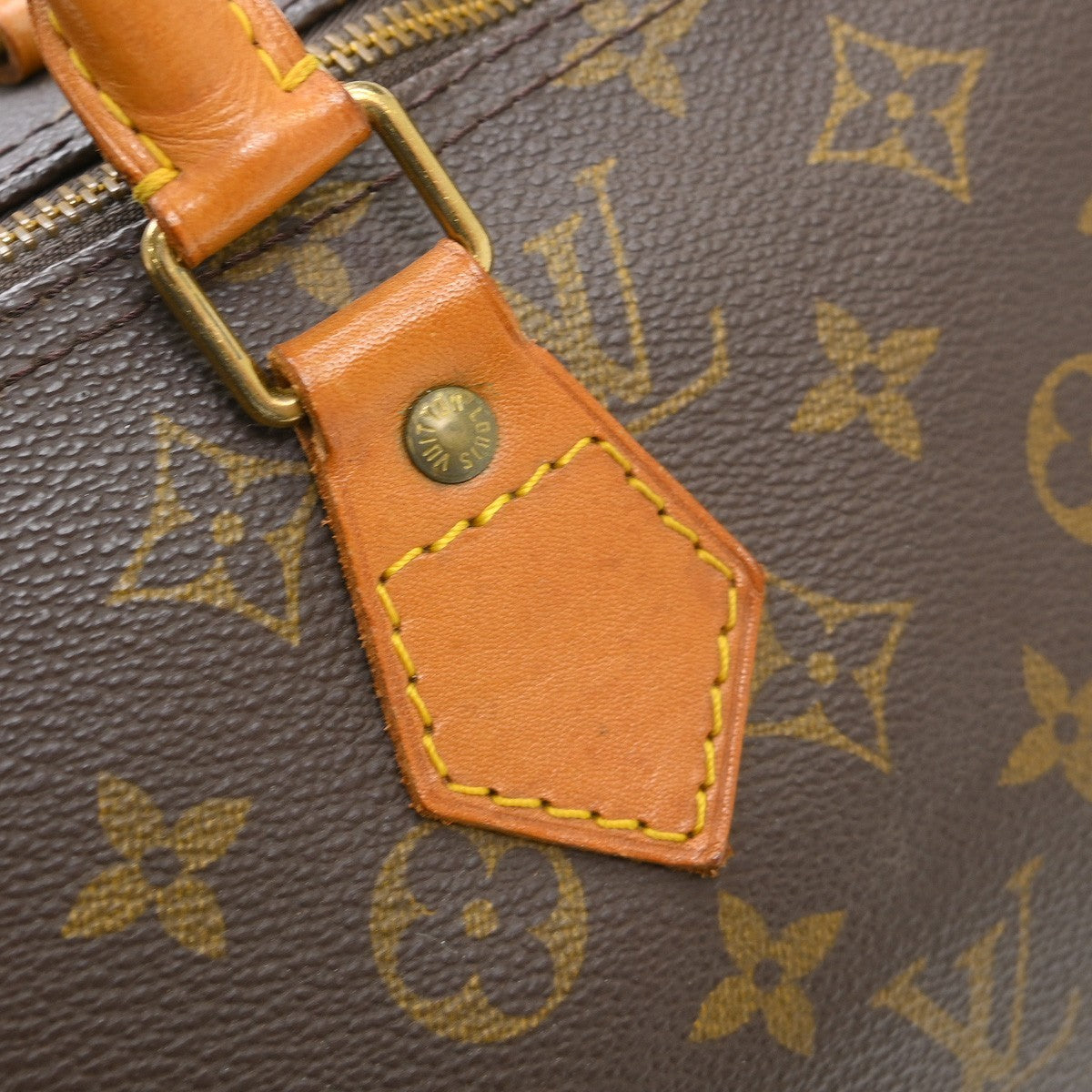 Louis Vuitton Speedy Monogram Canvas, Brown, Canvas, Handbag