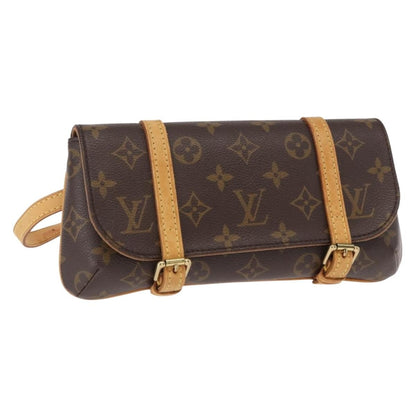 Louis Vuitton Marelle Waist Monogram Canvas, Brown, Canvas, Clutch