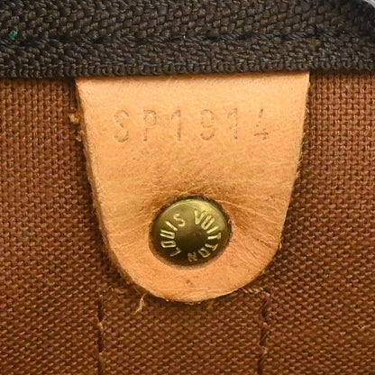 Louis Vuitton Keepall Monogram Canvas, Brown, Canvas, Travel Bag