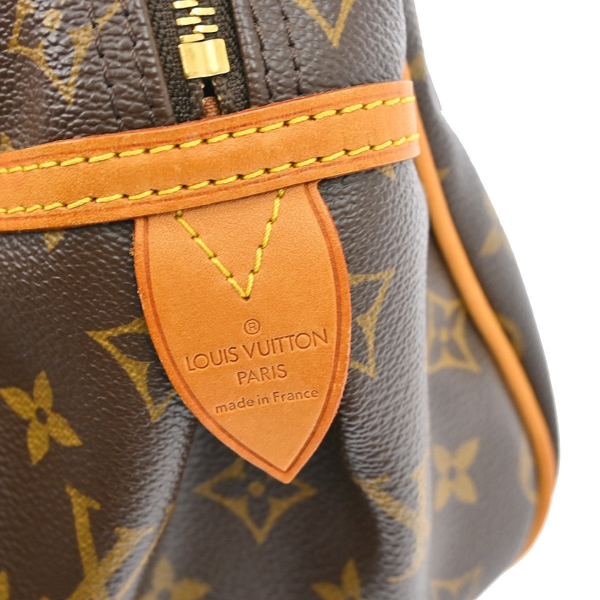 Louis Vuitton Montorgueil Monogram Canvas, Brown, Canvas, Handbag