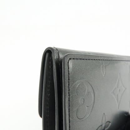 Louis Vuitton Ludlow Vernis, Gray, Leather, Wallet