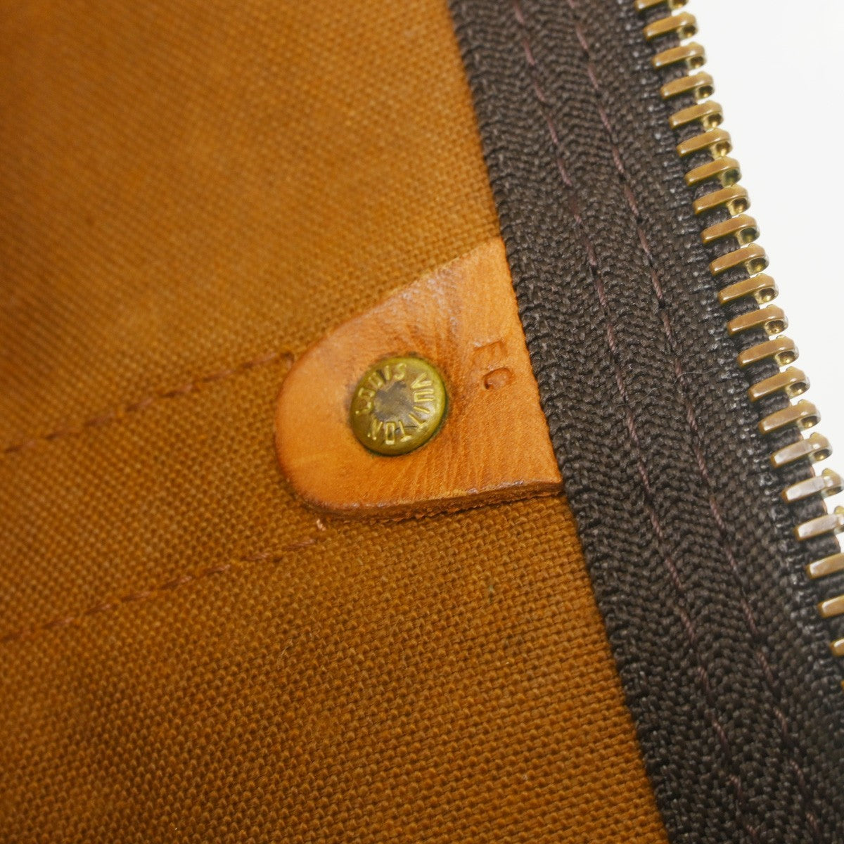 Louis Vuitton Keepall Monogram Canvas, Brown, Canvas, Travel Bag