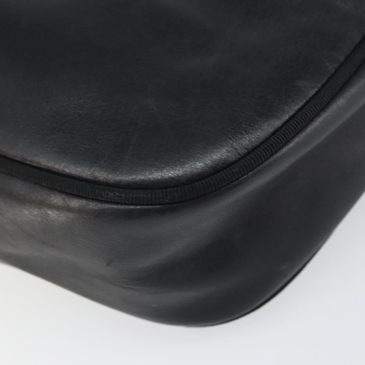 Salvatore Ferragamo Vara Bow camera Leather, Black, Leather, Shoulder Bag