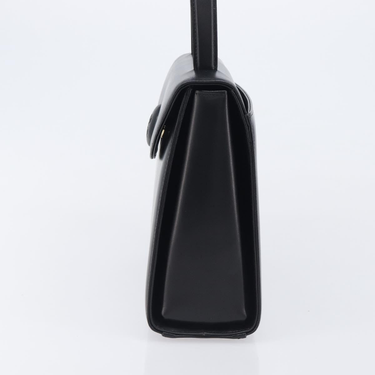Givenchy Twist lock top handle Leather, Black, Leather, Handbag