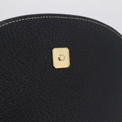 Fendi Shoulder Leather, Black, Leather, Shoulder Bag