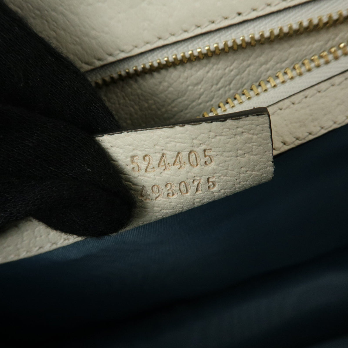 Gucci Sylvie Printed Leather, Beige, Leather, Shoulder Bag
