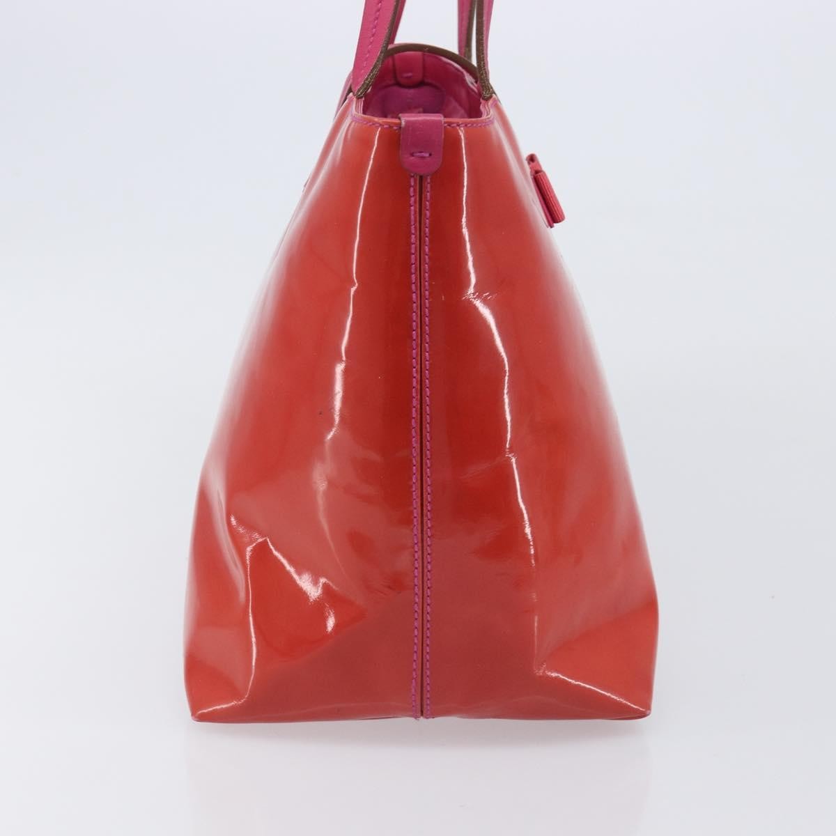 Salvatore Ferragamo Vala tote Patent Leather, Pink, Patent Leather, Tote Bag