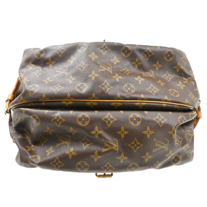 Louis Vuitton Saumur Monogram Canvas, Brown, Canvas, Shoulder Bag