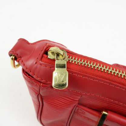 Louis Vuitton Dhanura Epi Leather, Red, Leather, Handbag