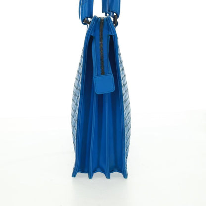 Bottega Veneta Top Zip Intrecciato Nappa, Blue, Leather, Briefcase